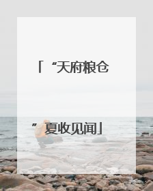 “天府粮仓”夏收见闻