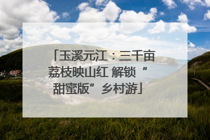 玉溪元江：三千亩荔枝映山红 解锁“甜蜜版”乡村游