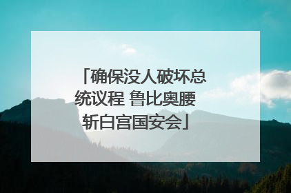 确保没人破坏总统议程 鲁比奥腰斩白宫国安会