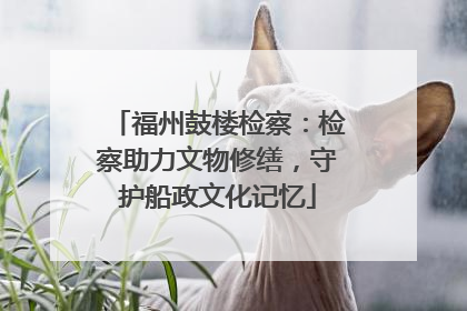 福州鼓楼检察：检察助力文物修缮，守护船政文化记忆