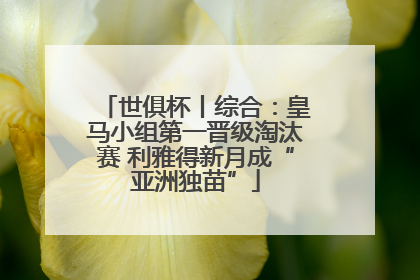 世俱杯丨综合：皇马小组第一晋级淘汰赛 利雅得新月成“亚洲独苗”