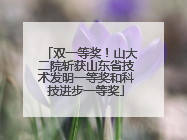 双一等奖！山大二院斩获山东省技术发明一等奖和科技进步一等奖