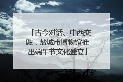 古今对话、中西交融，盐城市博物馆推出端午节文化盛宴
