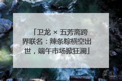卫龙 × 五芳斋跨界联名：辣条粽横空出世，端午市场掀狂澜