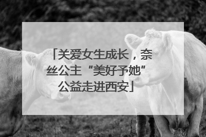 关爱女生成长，奈丝公主“美好予她”公益走进西安