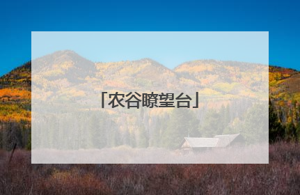 农谷瞭望台