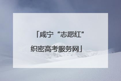 咸宁“志愿红”织密高考服务网