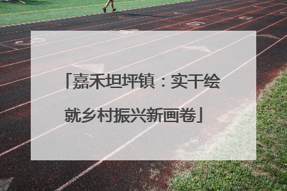 嘉禾坦坪镇：实干绘就乡村振兴新画卷
