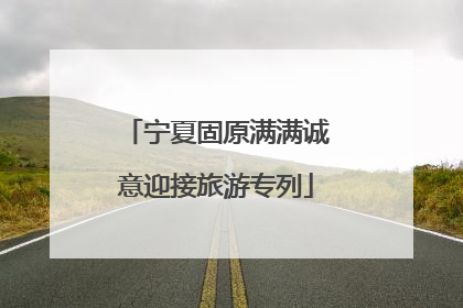 宁夏固原满满诚意迎接旅游专列