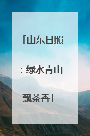 山东日照：绿水青山飘茶香