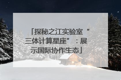 探秘之江实验室“三体计算星座”：展示国际协作生态