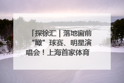 探徐汇｜落地窗前“瞰”球赛、明星演唱会！上海首家体育特色高端酒店亮相