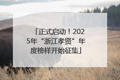 正式启动！2025年“浙江孝贤”年度榜样开始征集