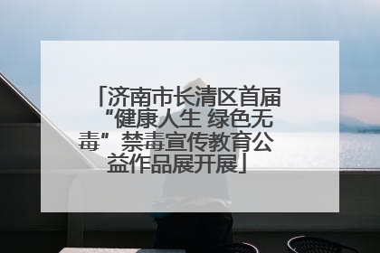 济南市长清区首届“健康人生 绿色无毒”禁毒宣传教育公益作品展开展