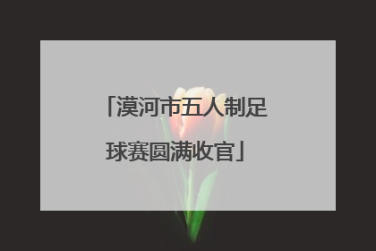 漠河市五人制足球赛圆满收官