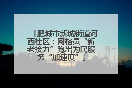 肥城市新城街道河西社区：网格员“新老接力”跑出为民服务“加速度”