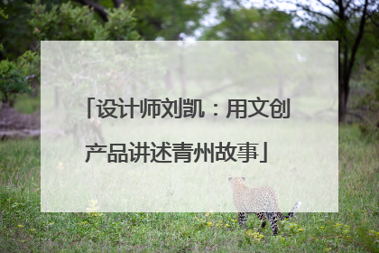 设计师刘凯：用文创产品讲述青州故事