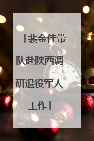 裴金佳带队赴陕西调研退役军人工作